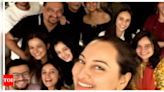 Sonakshi Sinha-Zaheer Iqbal’s 'family pic' with Shatrughan-Poonam Sinha and Iqbal family is all things love - Times of India