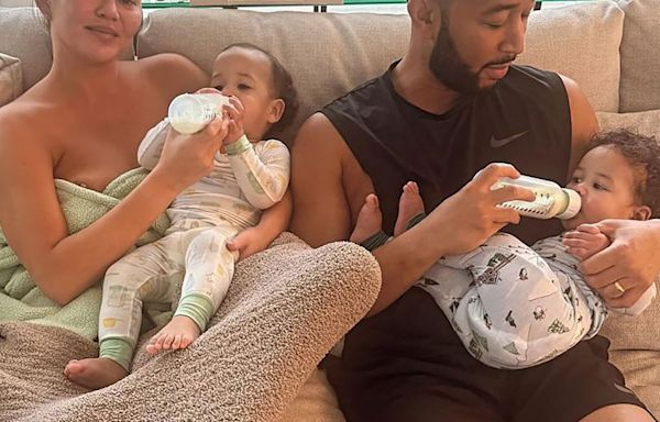 John Legend and Chrissy Teigen Reveal Their Parenting Advice While Raising 4 Kids - E! Online