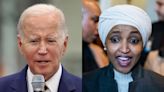 Ilhan Omar slams poll showing Biden beating her by 53 points: 'You all know I am not eligible'