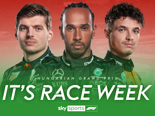 Hungarian GP schedule: UK time, when to watch Hungaroring F1 weekend live on Sky Sports