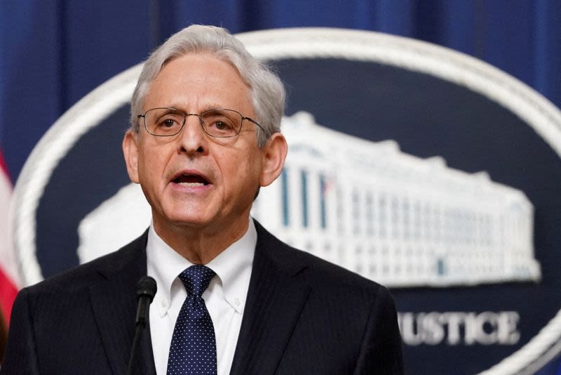 Garland blasts ‘unfounded attacks’ on US Justice Dept