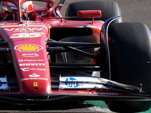Fórmula 1: Leclerc la rompió en los entrenamientos en Imola
