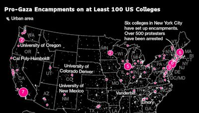 紐約警察在哥大等學校逮捕約300人 加州大學洛杉磯分校爆發暴力衝突