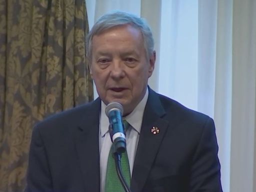 Durbin, 79, undergoes hip replacement surgery in Illinois