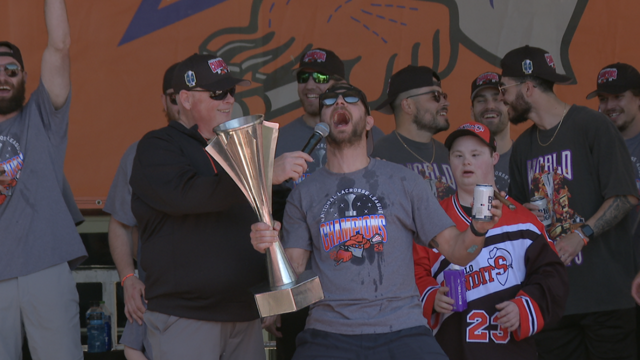 Buffalo what? Back-to-back NLL champion Buffalo Bandits soak in another title celebration with fans