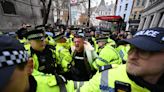 Watch: Tommy Robinson arrested at anti-Semitism march