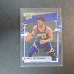 2020-21 Clearly Donruss JAMES WISEMAN RC