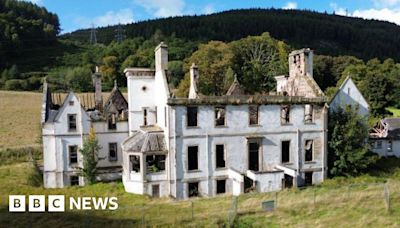 Fire-hit historic Dunain House near Inverness to be auctioned