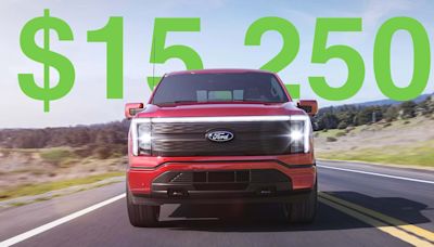 This Amazing Ford F-150 Lightning Lease Deal Can Get You Up To $15,250 Off