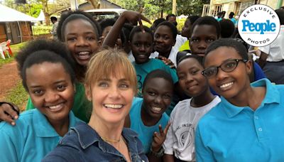 Diane Farr Recounts Inspirational Trip to Uganda with Her Teen Daughters to Deliver Period Panties (Exclusive)