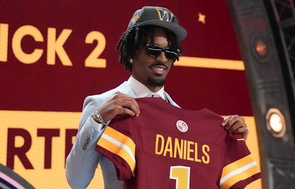 Commanders Punter Graciously Gifts Jersey Number to QB Jayden Daniels