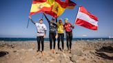 Nia Suardíaz, campeona del mundo de wingfoil Big Air en Gran Canaria