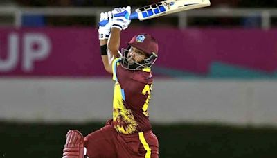 Video: Nicholas Pooran Clobbers 8 Sixes In His 25-Ball 75 Against Australia In T20 World Cup 2024 Warm-Up Fixture