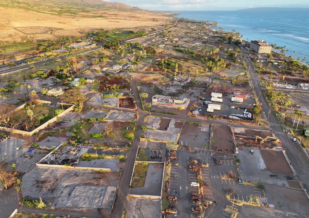 Maui pilot returns 1 year after deadly wildfires describing 'absence of the entire town'