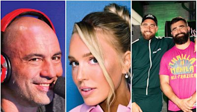 Podcast Pay Dirt: Why Top Hosts Like Joe Rogan, Kelce Brothers, Alex Cooper Are Landing Big-Bucks Deals