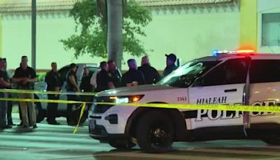 Hialeah police shoot car theft suspect at traffic stop