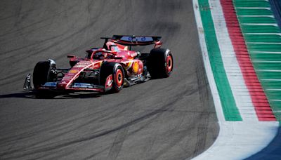 Leclerc repite mejor tiempo en el segundo libre de Imola
