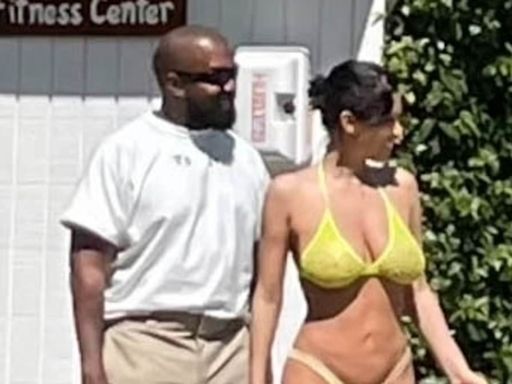 Kanye West's wife Bianca Censori rocks a bikini on Santa Barbara trip