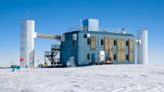 Rare neutrinos detected from under Antarctic ice