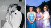 Photos show the evolution of prom dresses from the 1940s to today