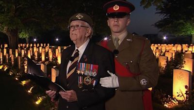 D-Day veteran 'sad but proud' at graves of fallen