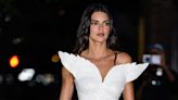 Kendall Jenner Walks Barefoot Around the Louvre (No, Really) in the Dreamiest Date-Night Dress