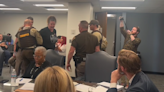 'My kids are crying, Ryan Walters': Mother arrested during Oklahoma BOE meeting