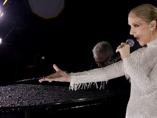 How Celine Dion stunned world from Eiffel Tower 2yrs after being at death’s door