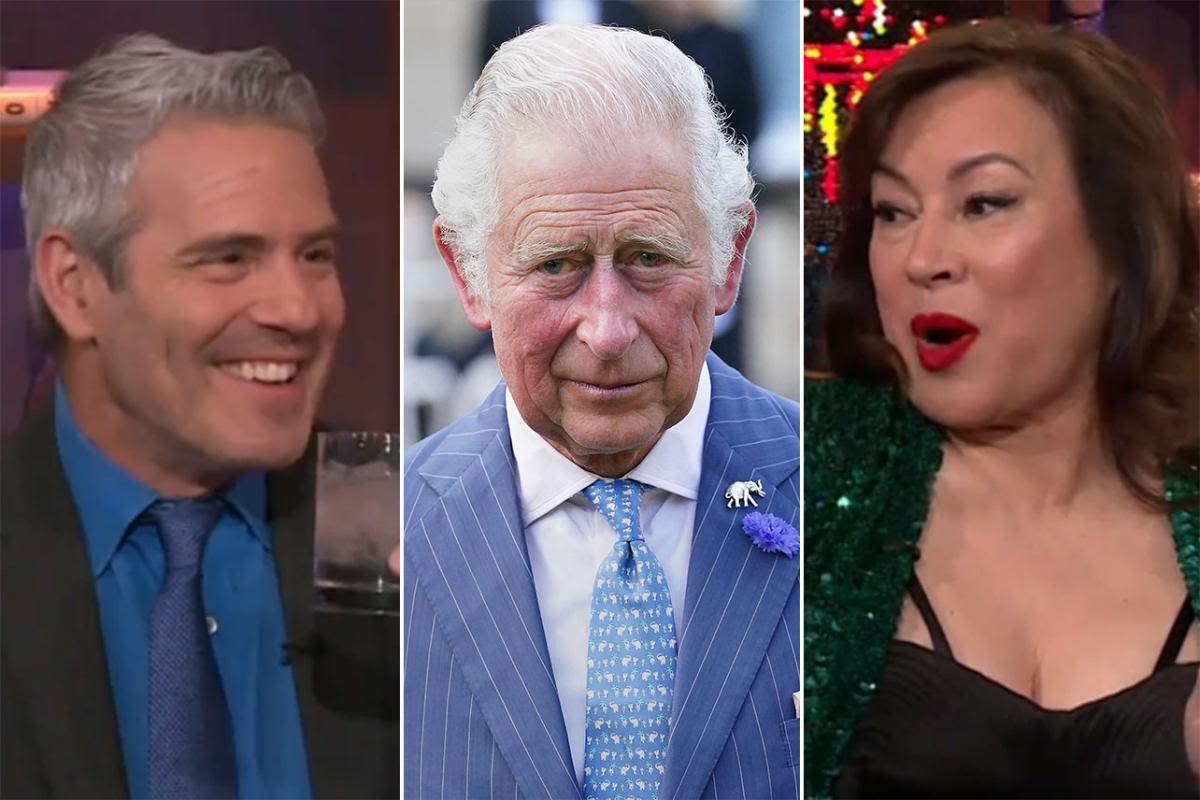 Jennifer Tilly says King Charles was "really into" her when they met on 'WWHL': "Maybe I could be the next Camilla"