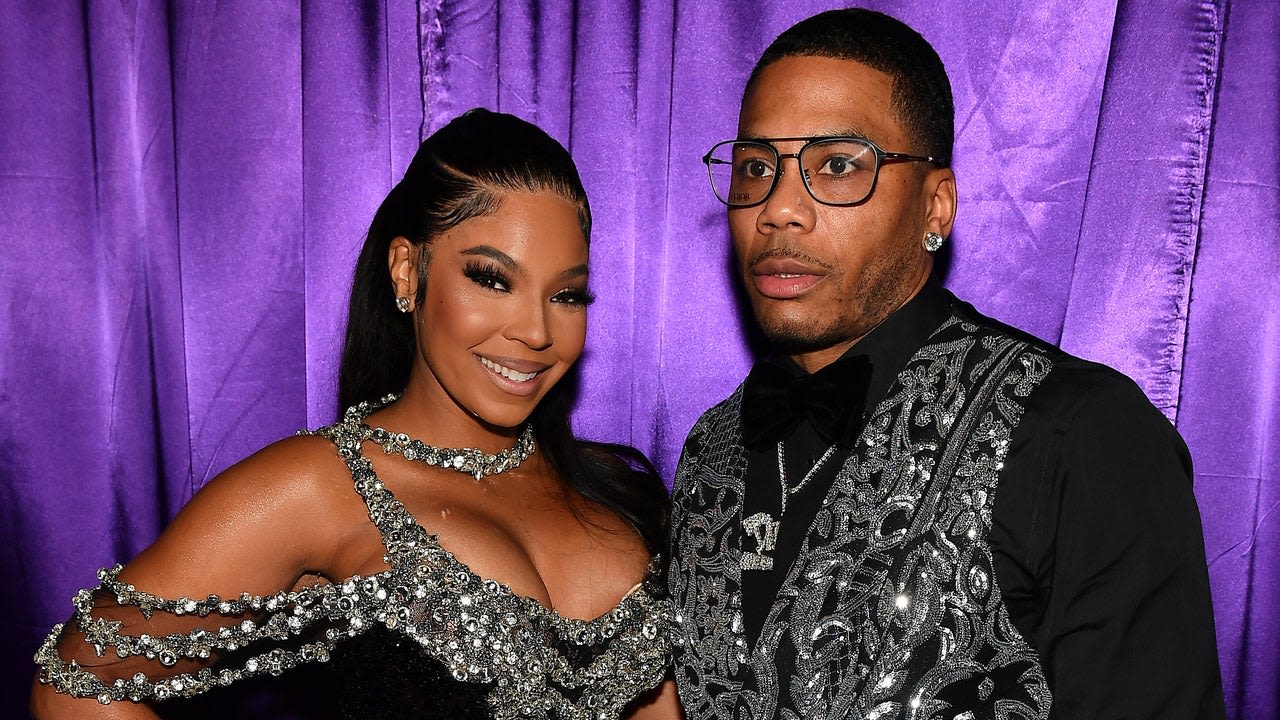 Nelly Throws Ashanti a Surprise Baby Shower: See Her Reaction