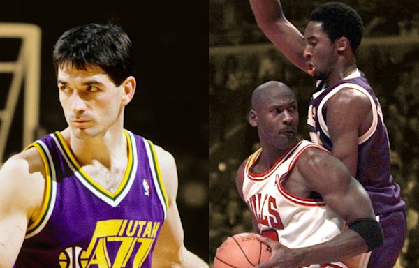 John Stockton says neither Michael Jordan, LeBron James, nor Kobe Bryant are the GOAT: "Well, I wouldn't use those three"