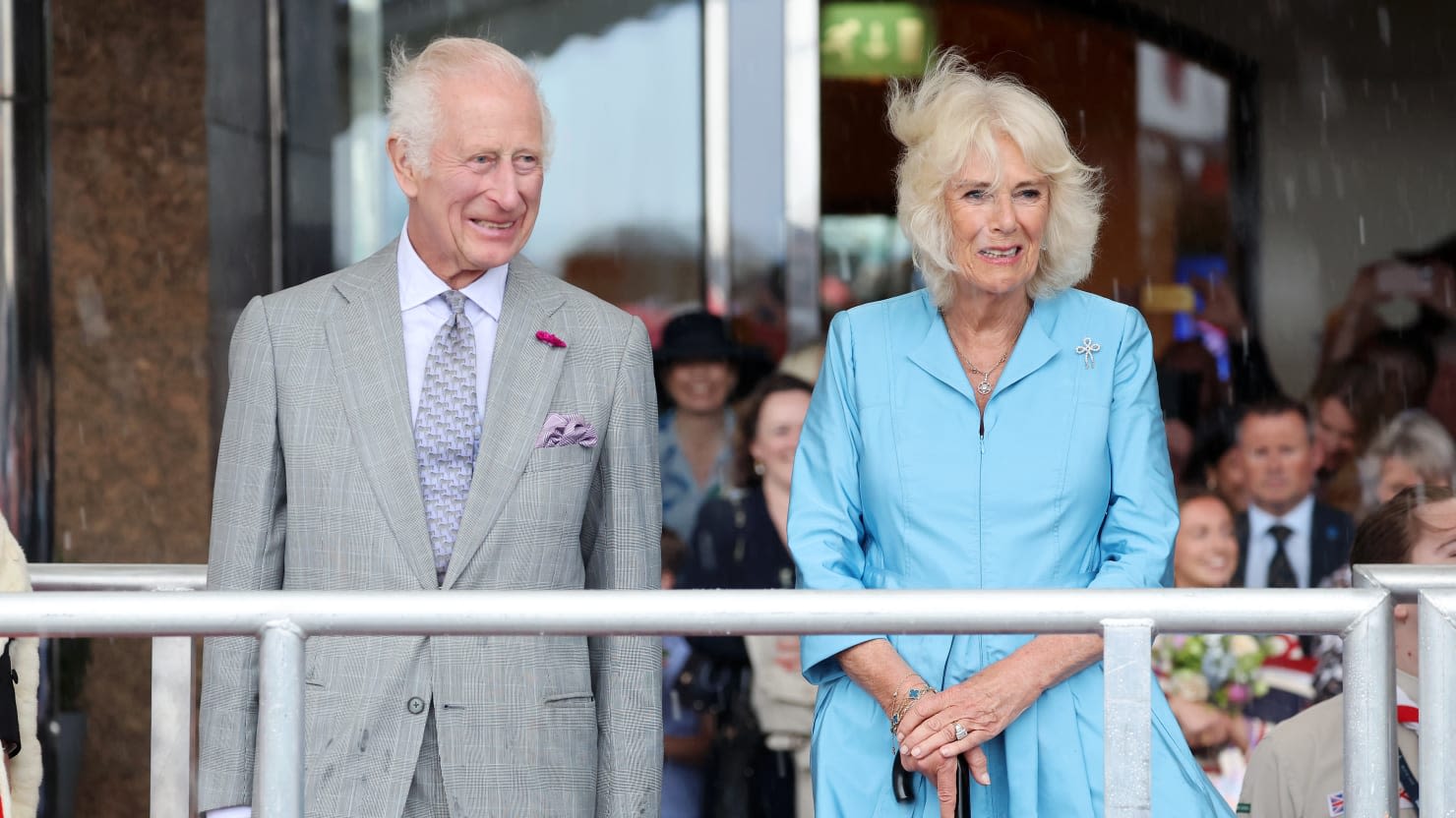 King Charles and Queen Camilla Were Rushed From Event Over a Rooftop Sniper Scare
