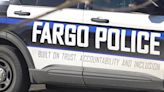 Crash involving police squad car in north Fargo