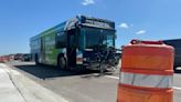 Construction takes over bus stops on Ortiz Avenue