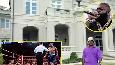 Holyfield made millions vs Tyson, but lost it all and sold his mansion to Rick Ross