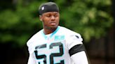 Panthers OLB DJ Johnson carted off from mandatory minicamp