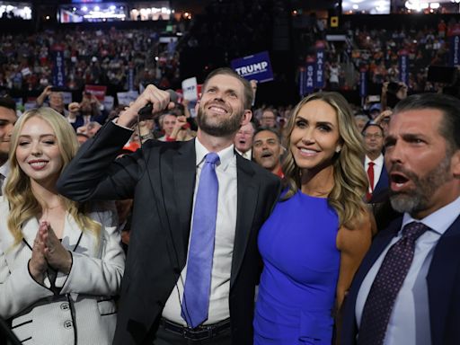 Trump kids gather to see their father formally named as Republican nominee - days after their dad was shot