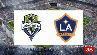 Seattle Sounders vs Los Angeles Galaxy: estadísticas previas y datos en directo | MLS - Liga USA 2024