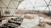 This Glamping Hotel in North Carolina's Blue Ridge Mountains Has Stargazing Domes and an Epic Tree House