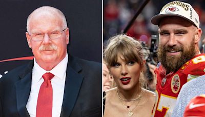 Chiefs Coach Andy Reid Jokes Travis Kelce Could be Taylor Swift's 'Waterboy' at Eras Tour Shows