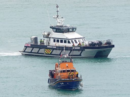 Border Force returns small boat Channel migrants to France for first time