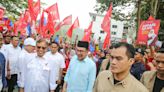 Pakatan-BN politicians turn out in force to support coalition candidates at Gombak nomination centre