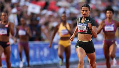 Sydney McLaughlin-Levrone breaks 400-meter hurdles world record for fifth time