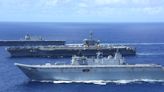 The not-quite-aircraft-carriers that the US Navy and other militaries use to carry jets, tanks, and troops into battle