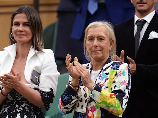 Martina Navratilova and Julia Lemigova announce they have adopted two boys