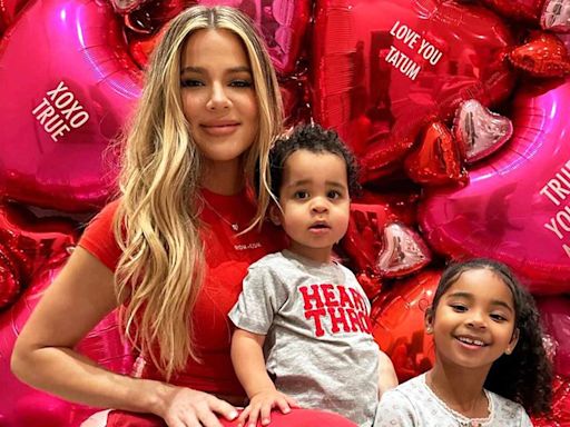 Khloé Kardashian Compares Photo of Kids Tatum and True to Throwback of Her and Brother Rob Kardashian