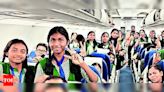 26 PVTG girls visit Sriharikota for exposure trip | Ranchi News - Times of India