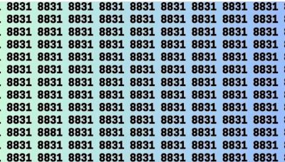 Can you find hidden number 8881 in just 12 seconds? Test your observation skills