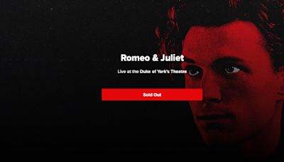 Tom Holland’s West End ‘Romeo & Juliet’ Sells Out In Two Hours