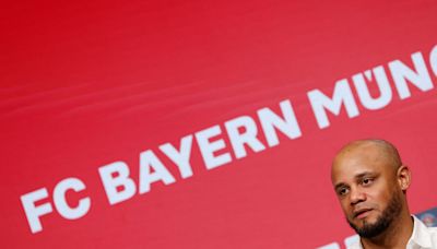 Kompany wants players to 'have the right mentality' at Bayern Munich